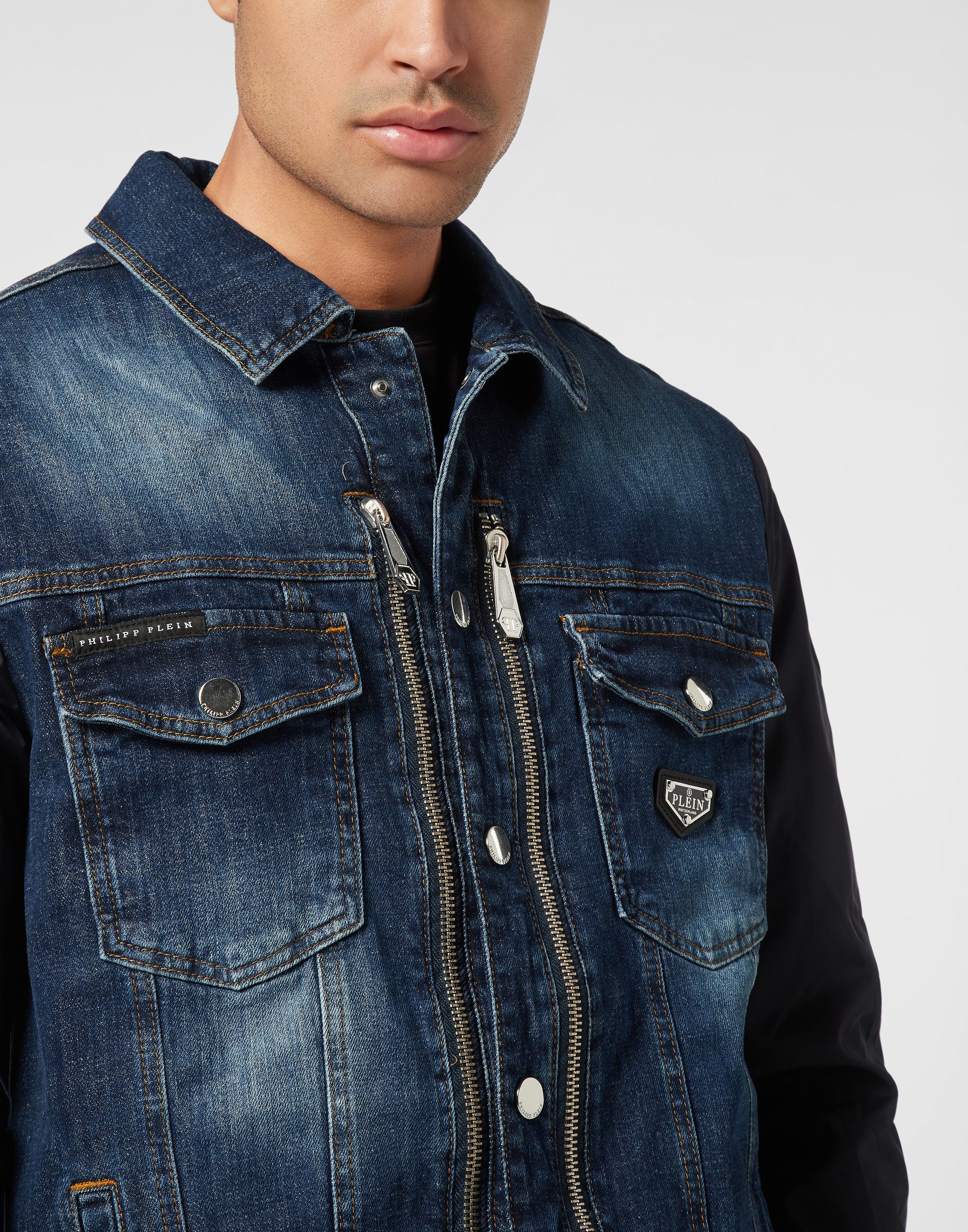 PHILIPP PLEIN Jeansjacke College