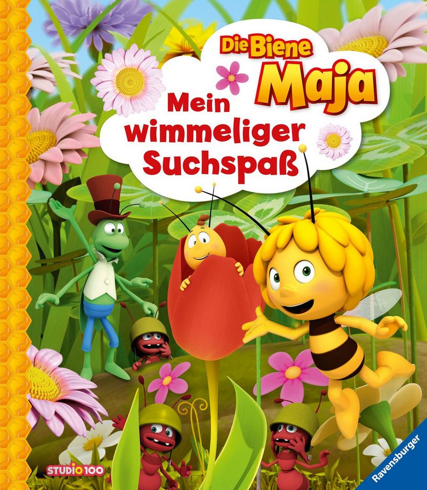 Die Biene Maja - Mein wimmeliger Suchspaß - Das offizielle Wimmelbuch / Edina Eidner