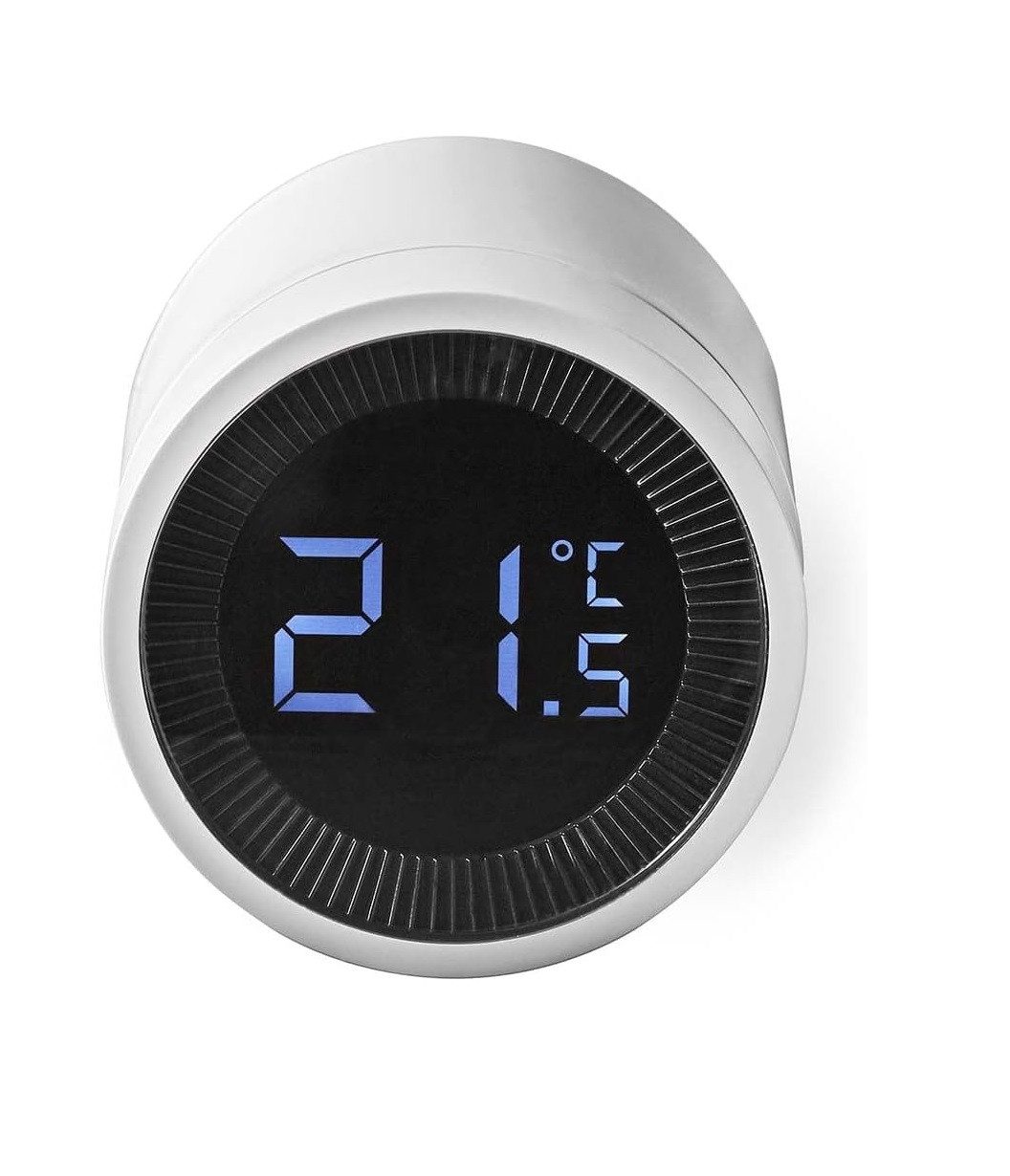 Heizkörperthermostat 2er Set Nedis SmartLife Zigbee Heizkörpersteuerung Thermostat