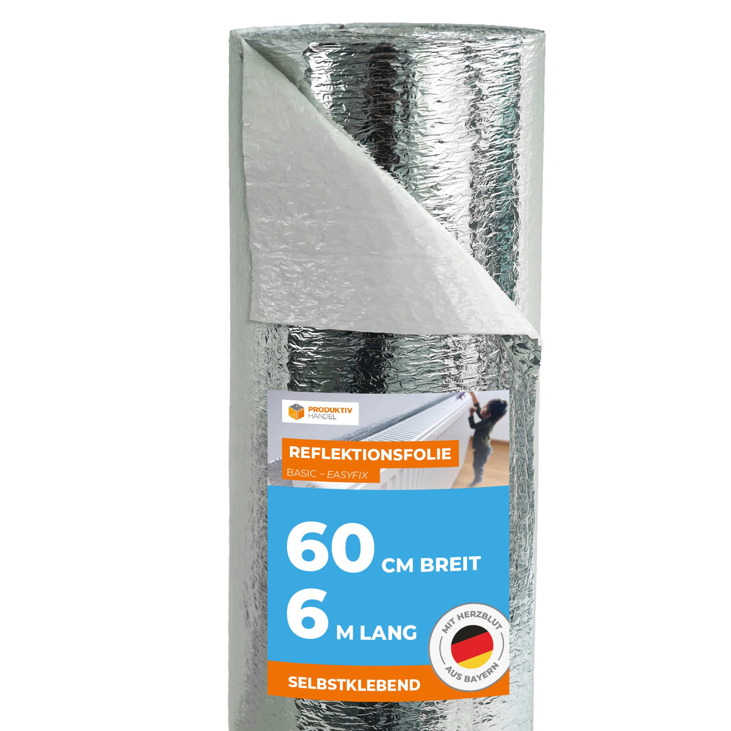 Produktiv Handel Heizkörperreflexionsfolie Isolierfolie EasyFix 6 günstig online kaufen