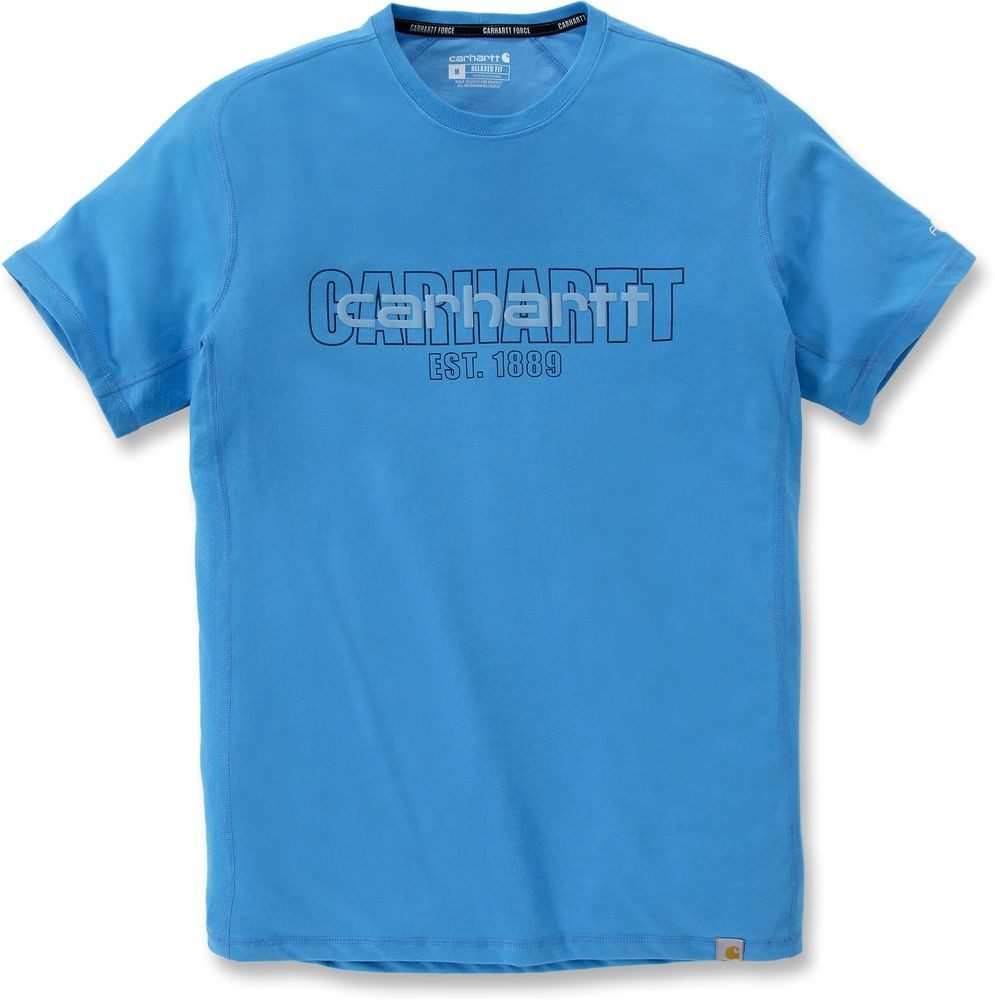 Carhartt T-Shirt Force S/S Logo 106653 günstig online kaufen