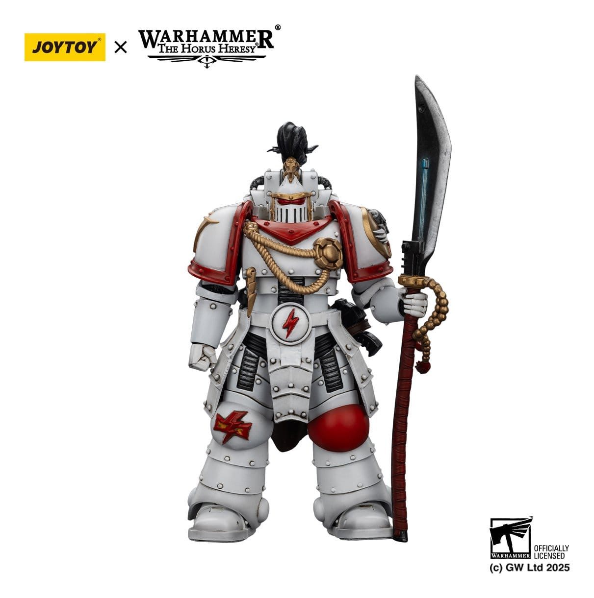 Joy Toy (CN) Actionfigur Warhammer The Horus Heresy Actionfigur White Scars Legion Praetor 12 c