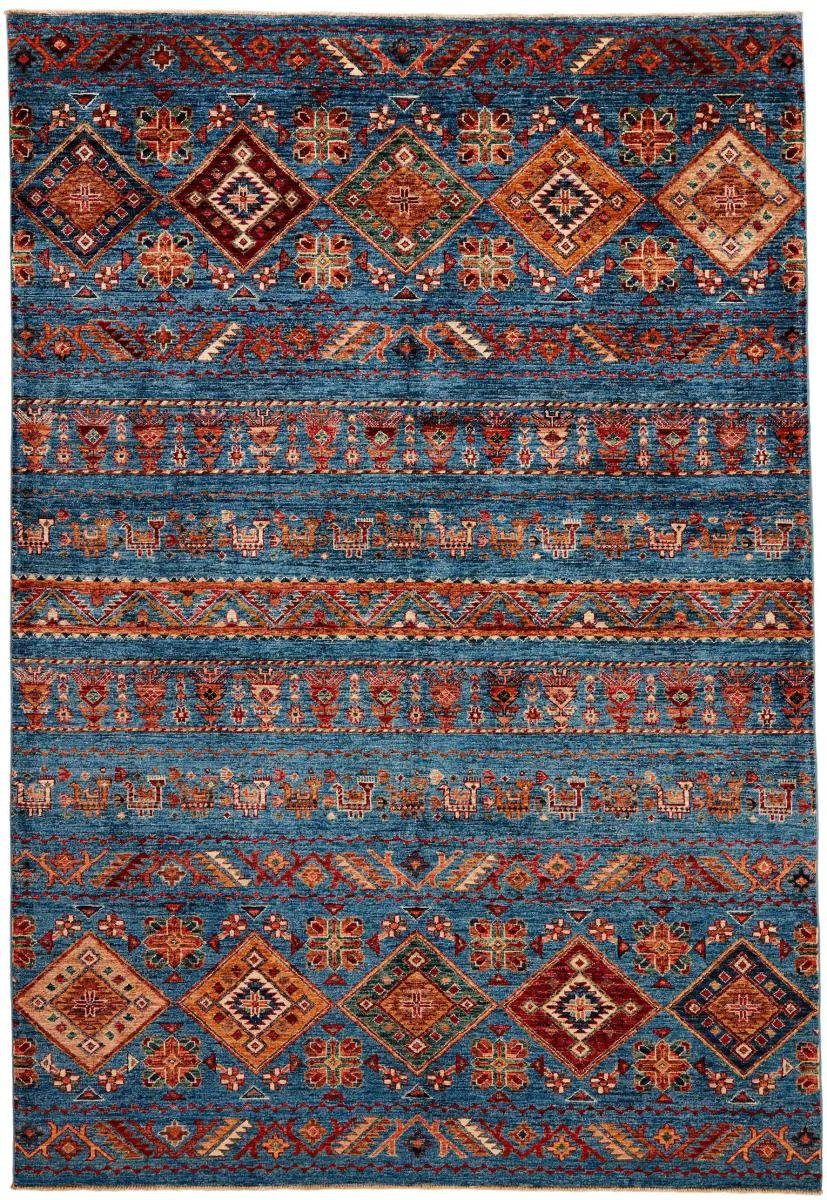 Orientteppich Arijana Shaal 176x257 Handgeknüpfter Orientteppich, Nain Trading, rechteckig, Höhe: 5 mm