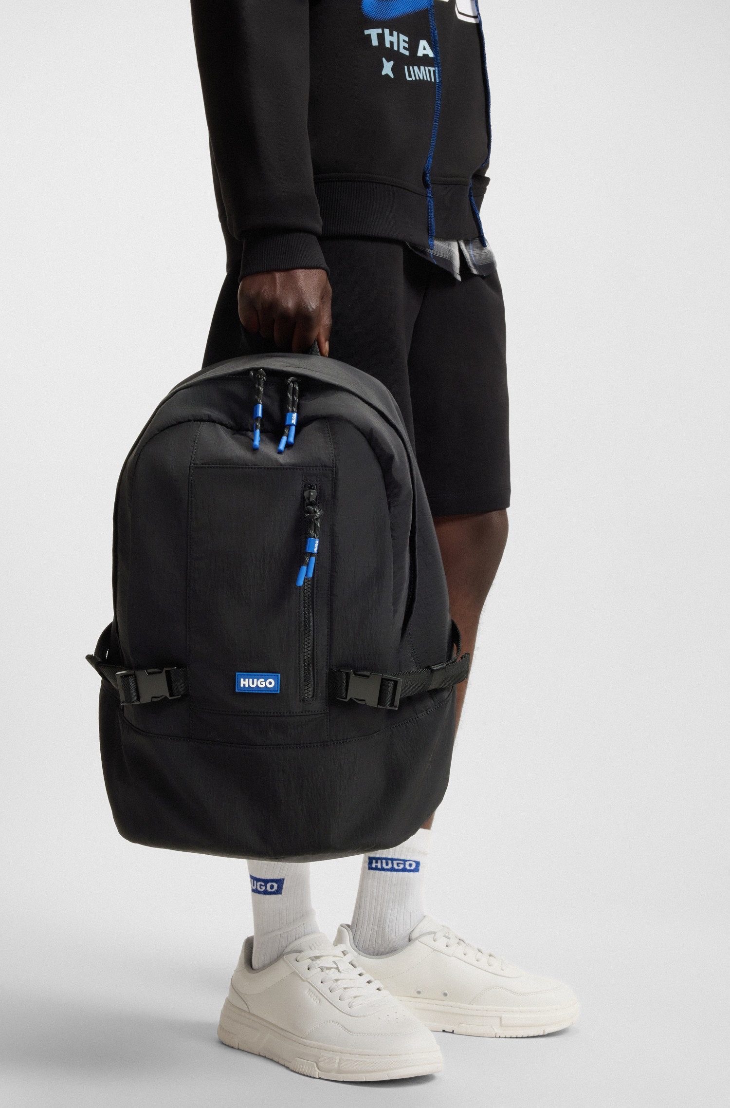 HUGO Blue Freizeittasche Vytal R_N, Cityrucksack, Rucksack, Schulrucksack, Arbeitsrucksack