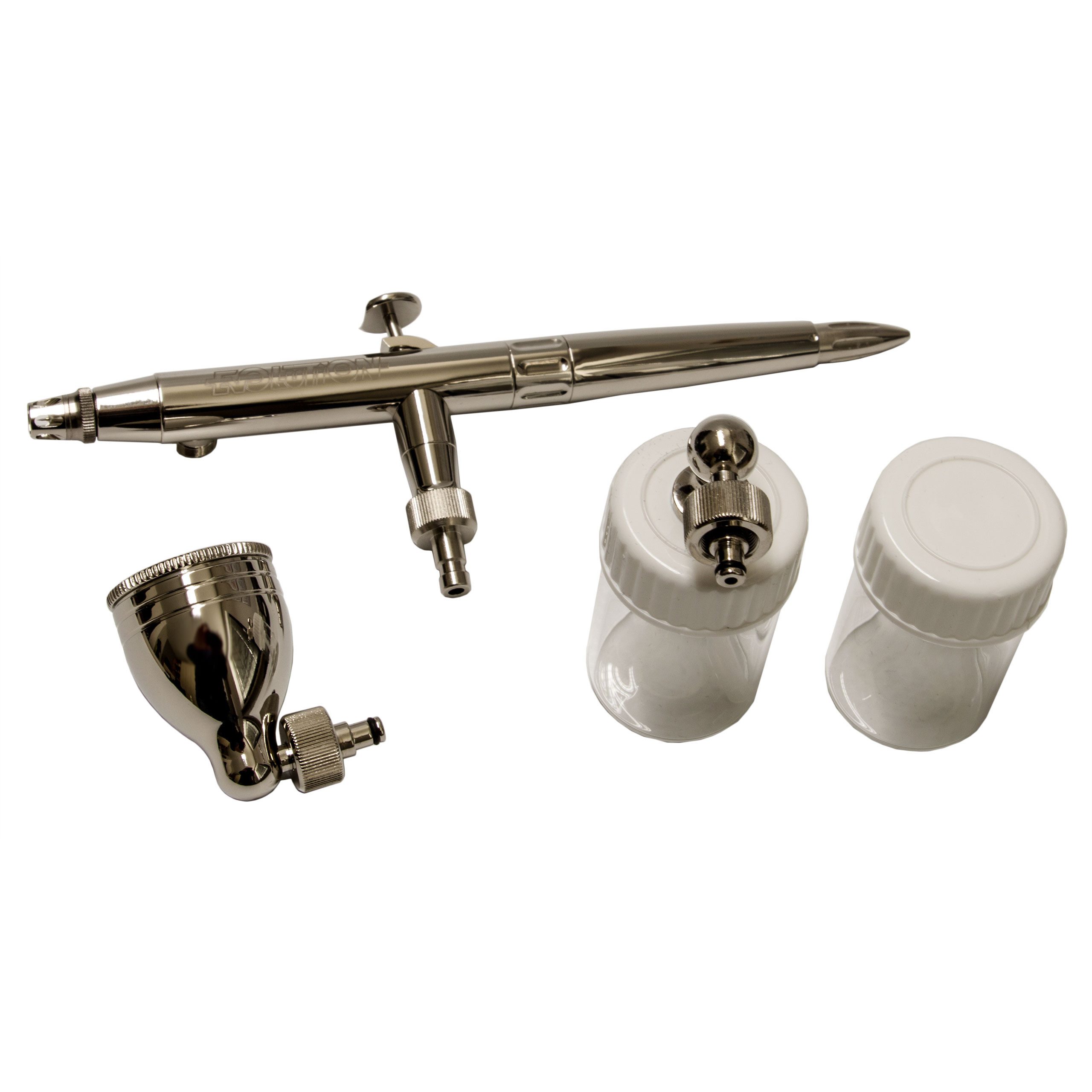 Harder & Steenbeck Airbrushpistole Evolution Silverline M 126123 Airbrush Pistole