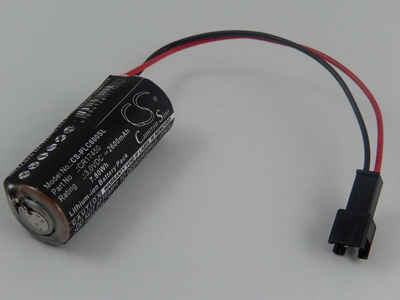 vhbw Batterie, (3.0 V), Ersatz für CR17450E-R, CR17450ER für