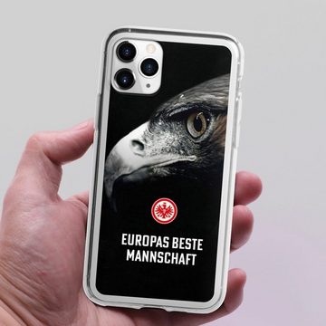 DeinDesign Handyhülle Eintracht Frankfurt Offizielles Lizenzprodukt Europameisterschaft, Apple iPhone 11 Pro Silikon Hülle Bumper Case Handy Schutzhülle