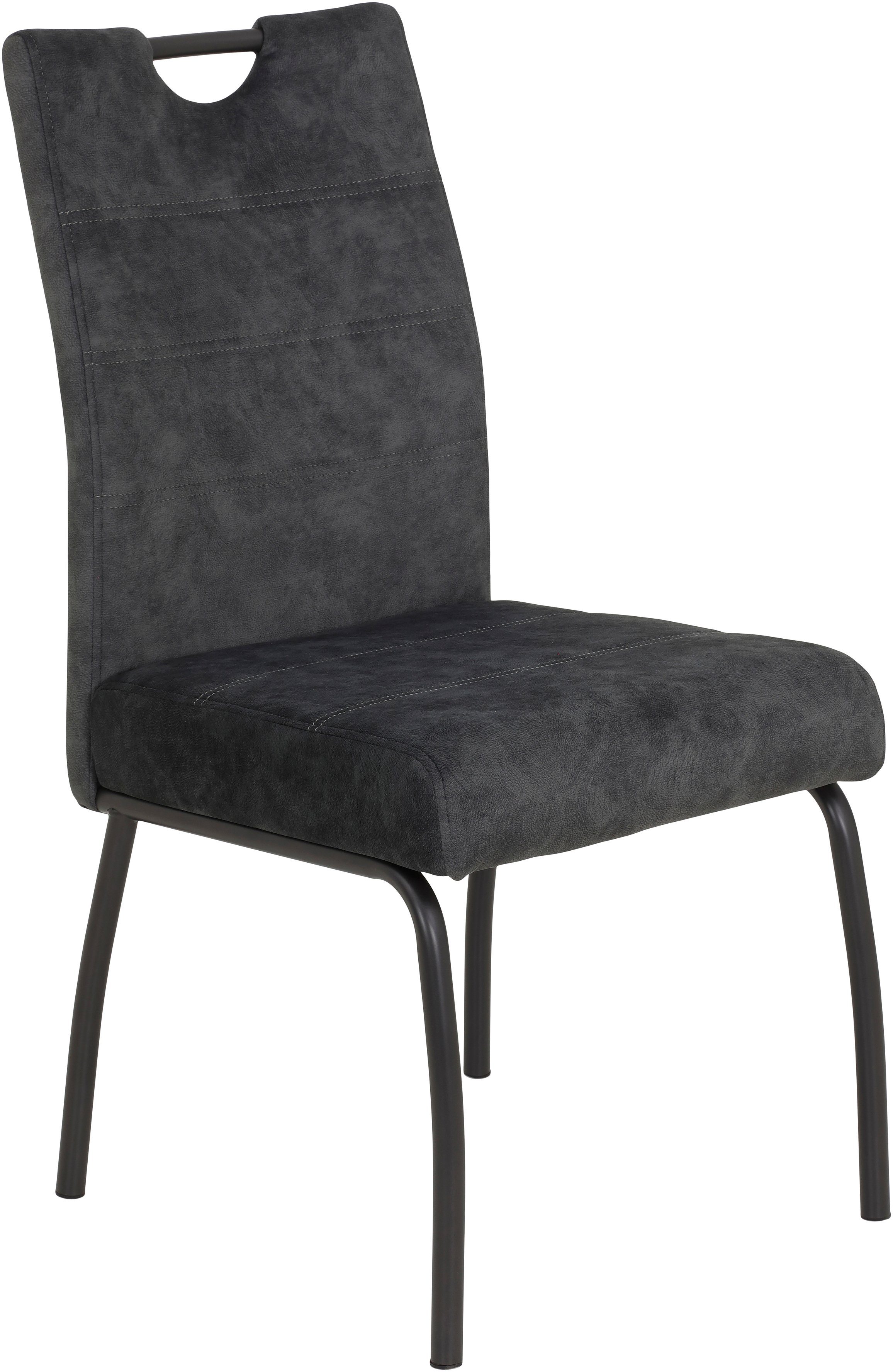 HELA 4-Fußstuhl EVELYN (Set, 4 St), Komfortsitz mit Federkorb günstig online kaufen