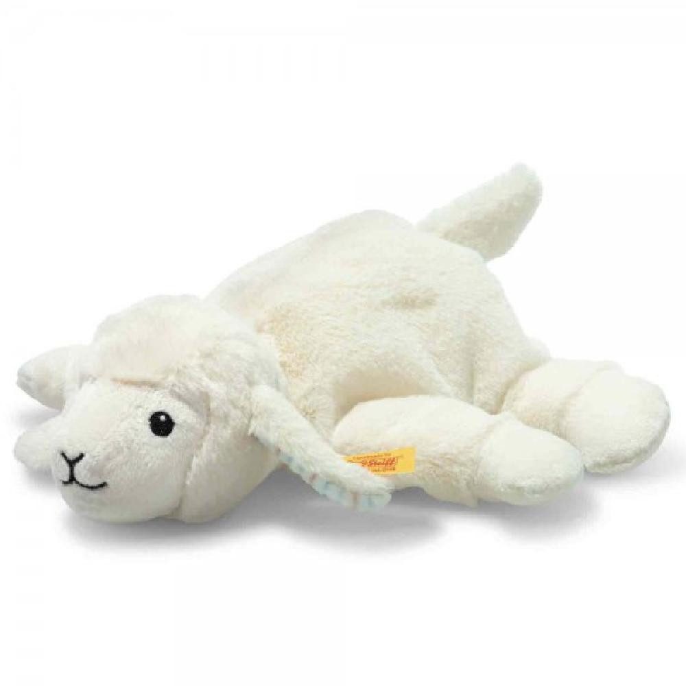 Steiff Kuscheltier Kuscheltier Soft Cuddly Friends Lamm Floppy Linda Weiß (20cm)