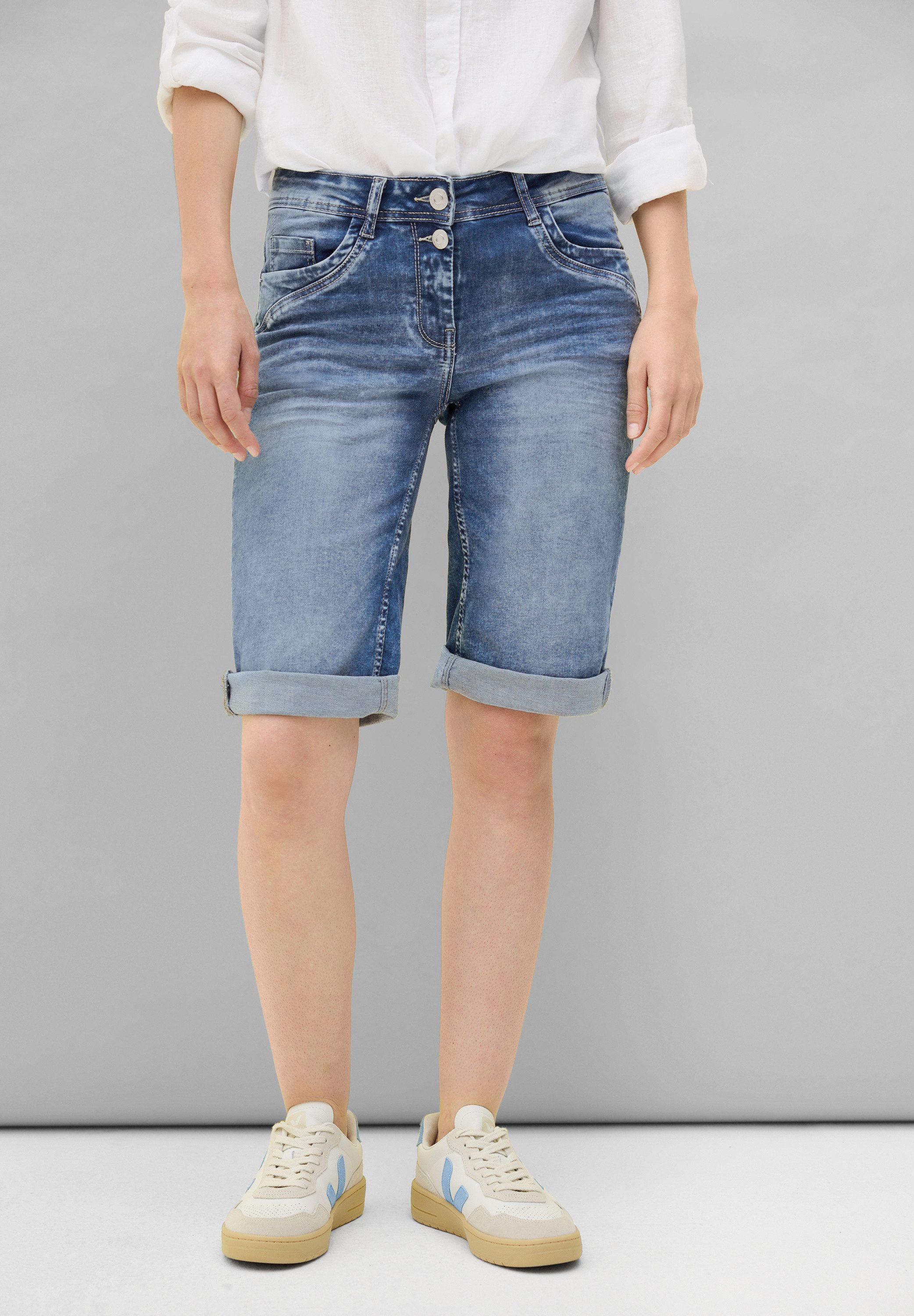 CECIL Slim-fit-Jeans High Waist günstig online kaufen