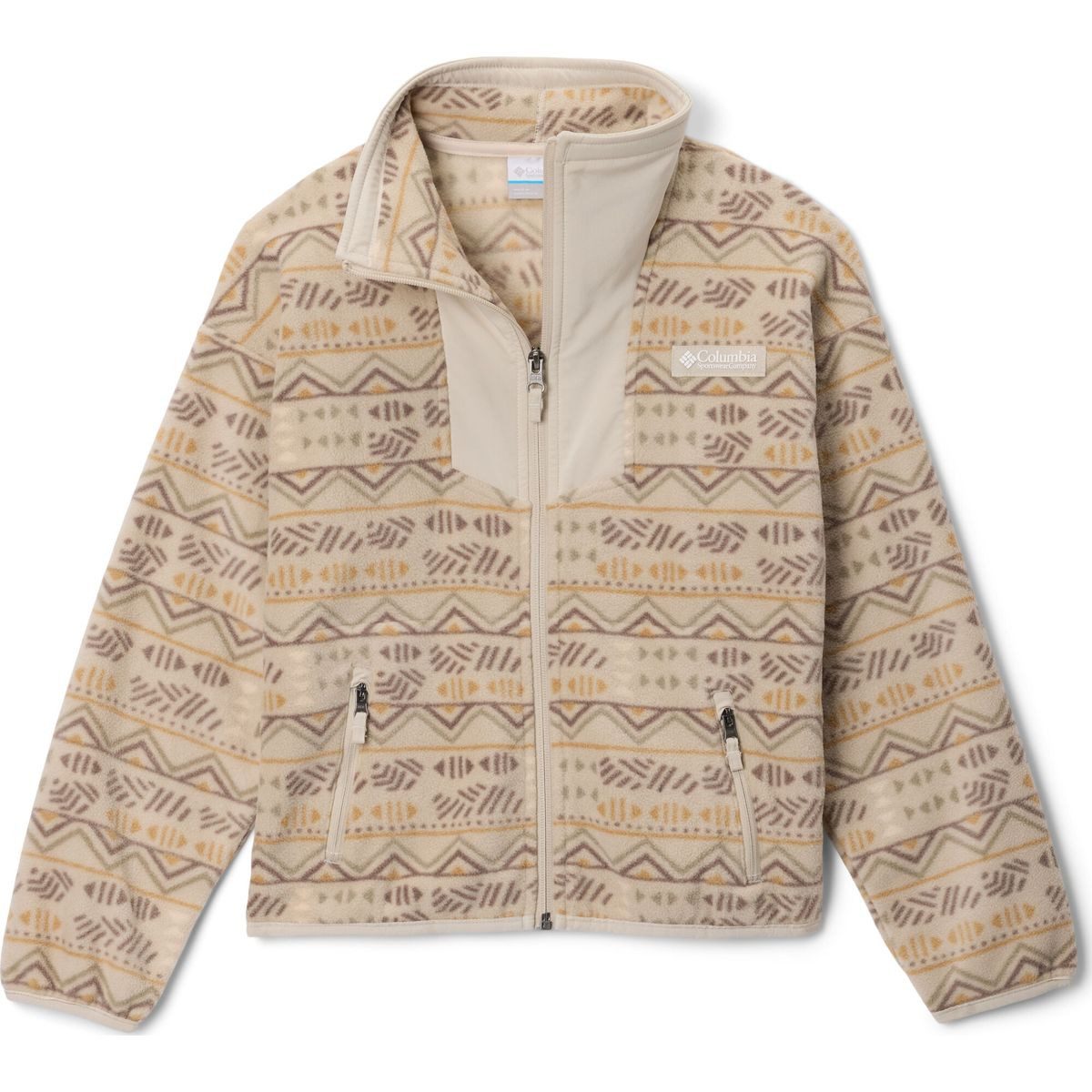 Columbia Fleecejacke Sequoia Grove Printed Full Zip Fleece Vielseitige, umweltfreundliche Fleecejacke für Kinder mit bequemem