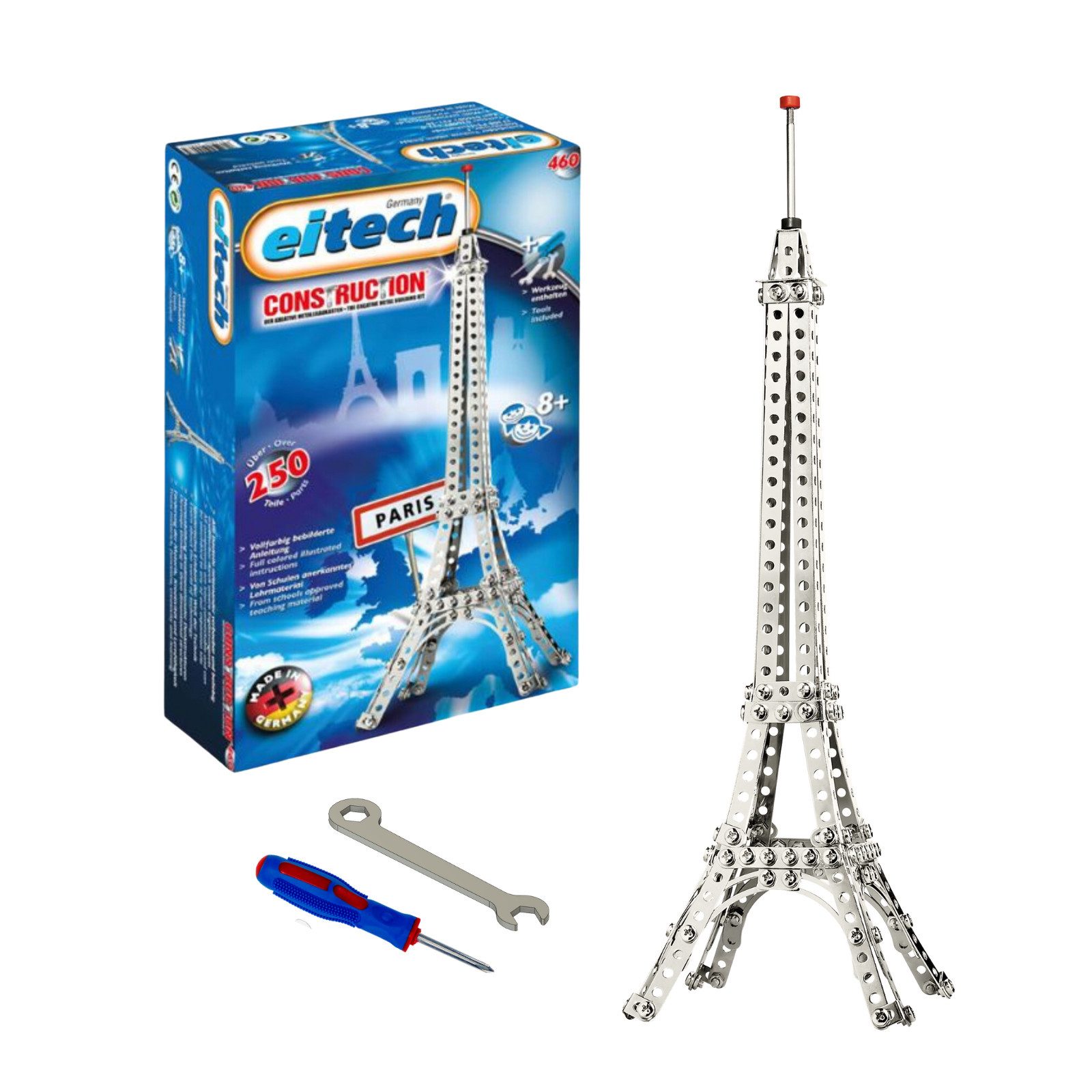 Eitech eitech Mini Eiffelturm 00460 Metallbaukasten, (3D-Puzzle, 250 St., Конструкторыsatz), 45cm hoch