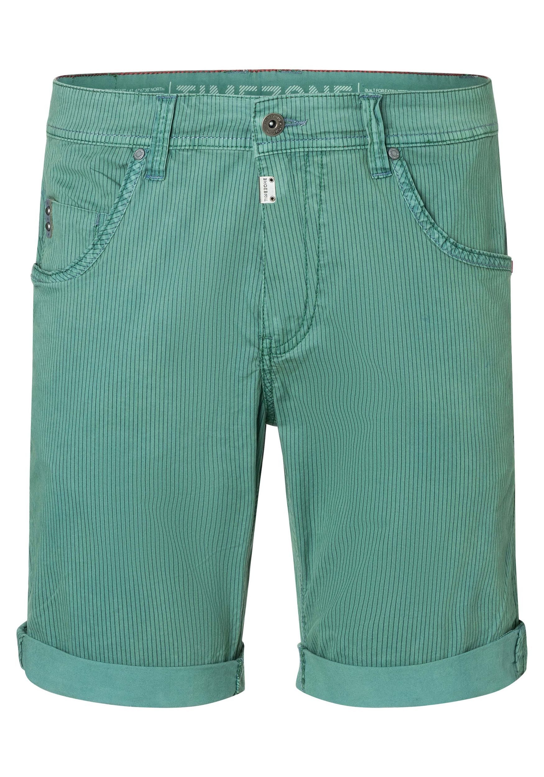 TIMEZONE Chinoshorts Gestreiftes Bermuda-Design mit bequemem Bund Regular J günstig online kaufen