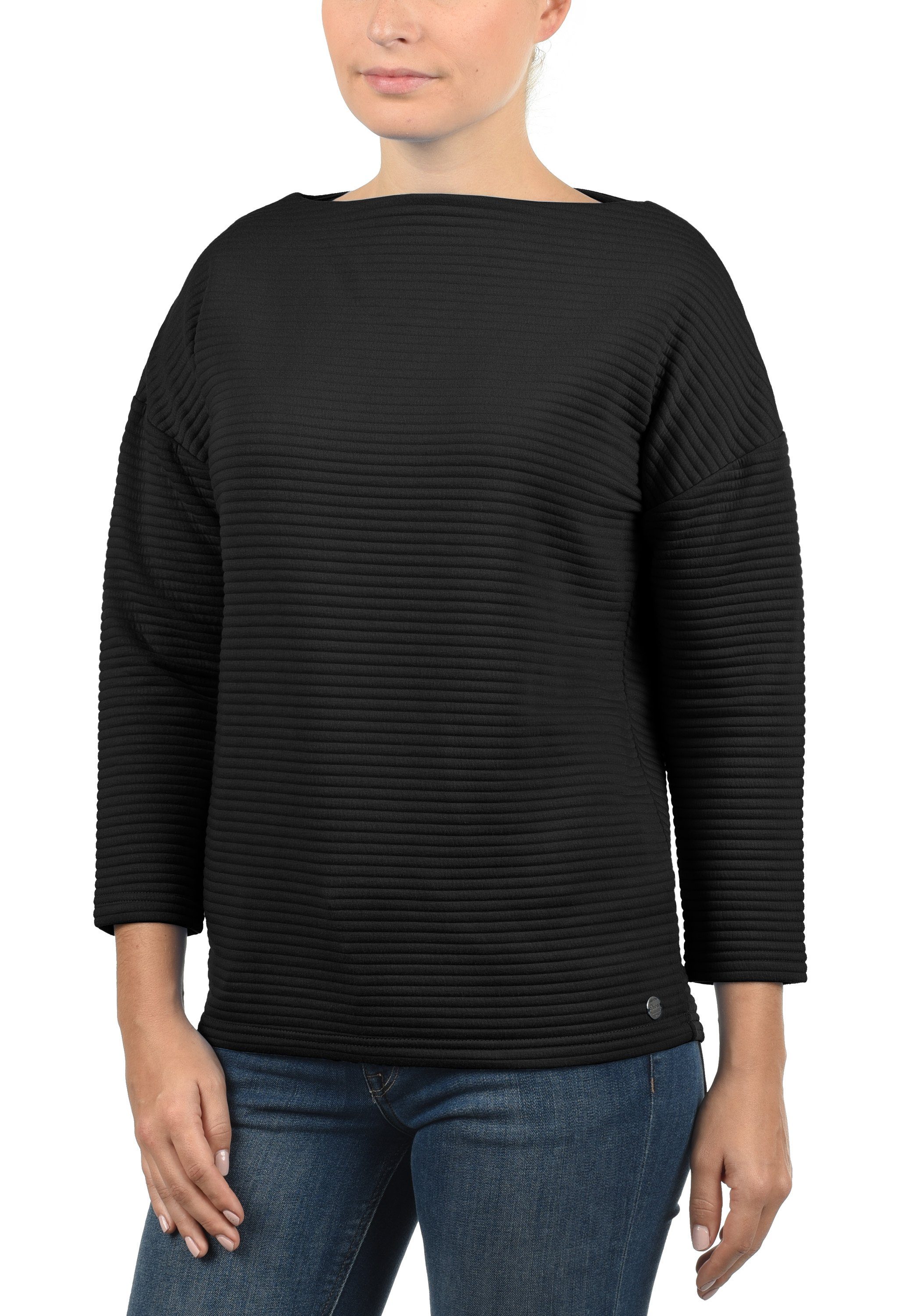 DESIRES Sweatshirt Jona Sweater weit geschnitten Black (9000)