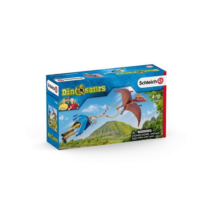 Schleich® Spielfigur Schleich Dinosaurier 41467 Jetpack Verfolgung