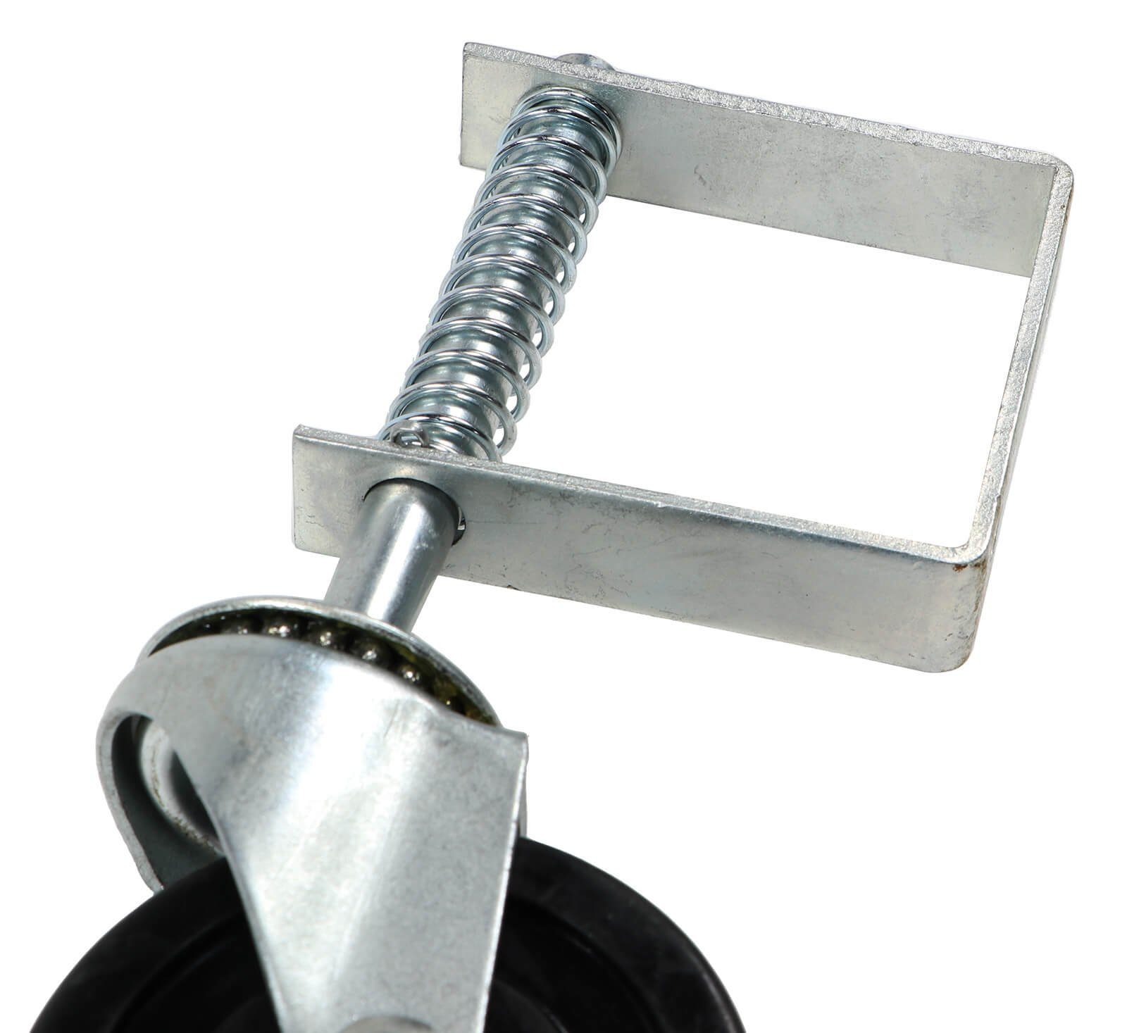 FIXMAN Torbeschlag Gefederte Laufrolle für Schiebetore bis 57kg Schiebetor Rolle