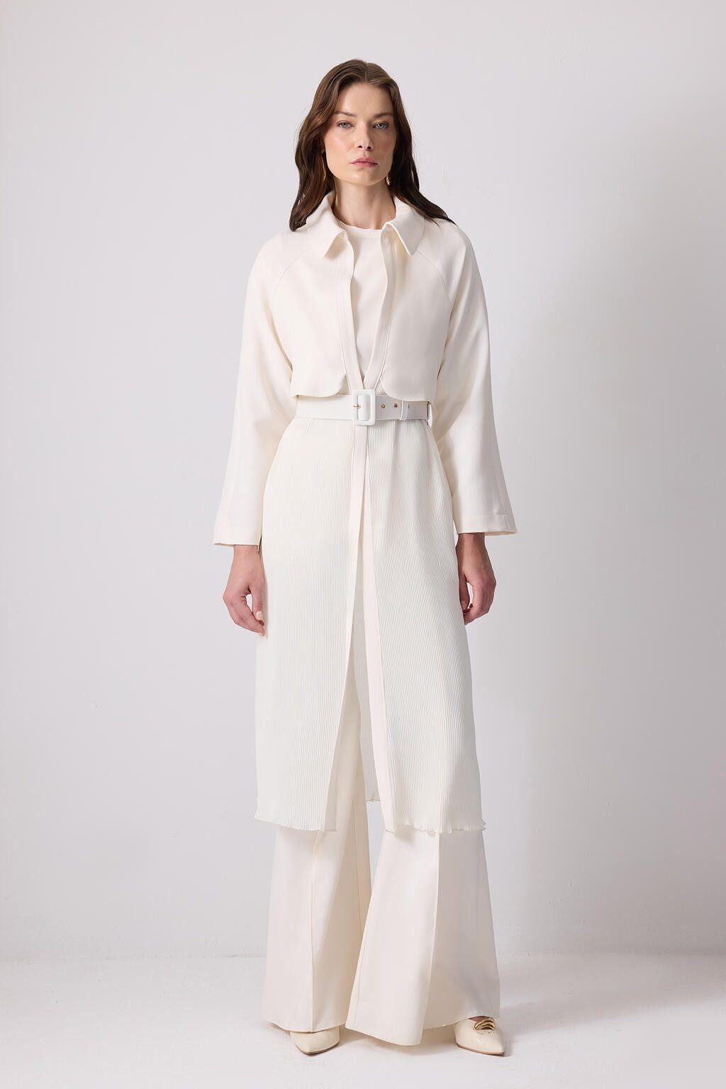 touche prive Jackett FALTENJACKE AUS CRÊPE