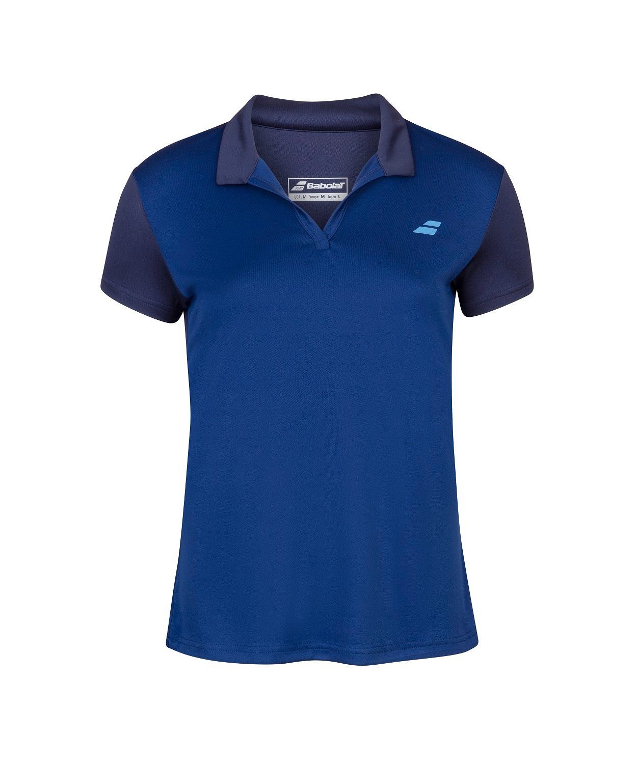 Babolat Poloshirt Play Club 2021 dunkelblau Mädchen