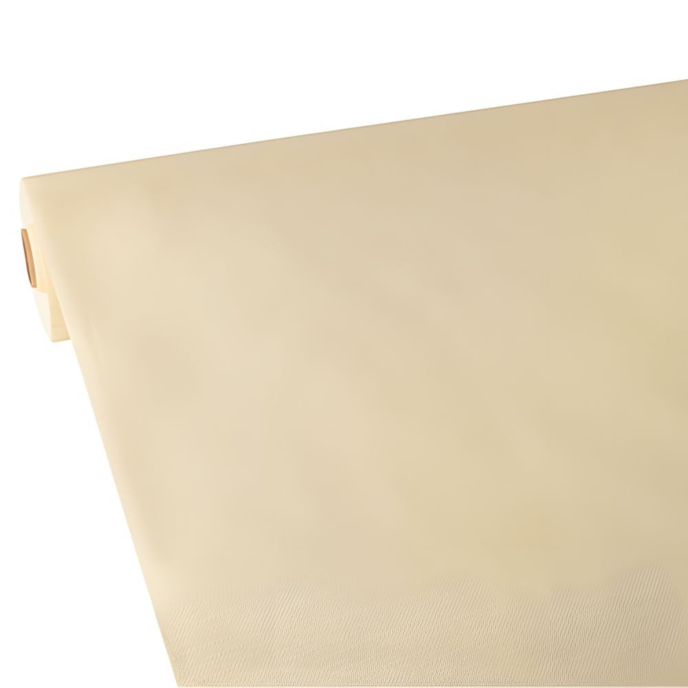 PAPSTAR Tischdecke stoffähnlich Vlies soft selection plus 25 m x 1,18 m champagner