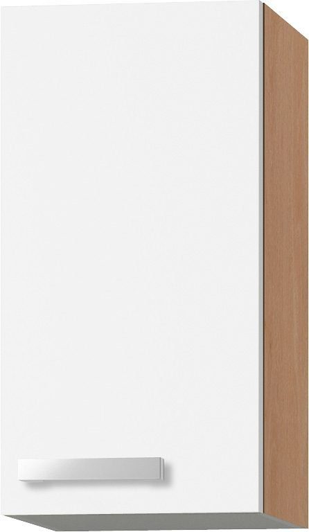 1 weiß/buche cm buchefarben mit OPTIFIT Tür 57,6 | Hängeschrank breit, cm Odense hoch, 30