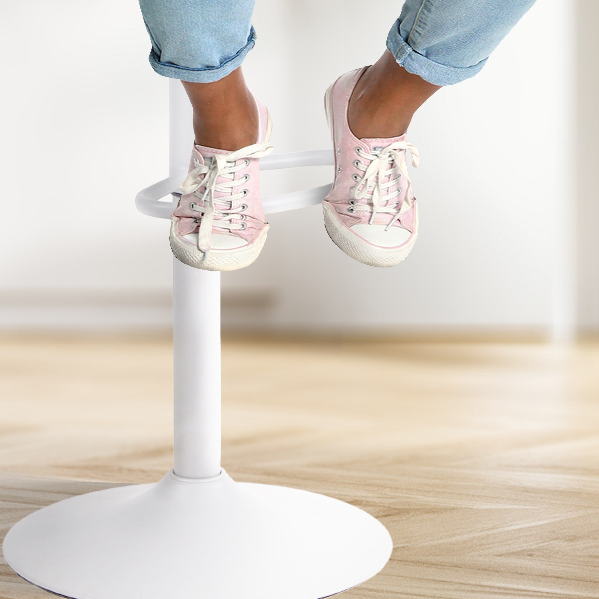 CLP Barhocker Aveiro Kunstleder (2er Set, 2 St., 2er), drehbar mit Höhenverstellung