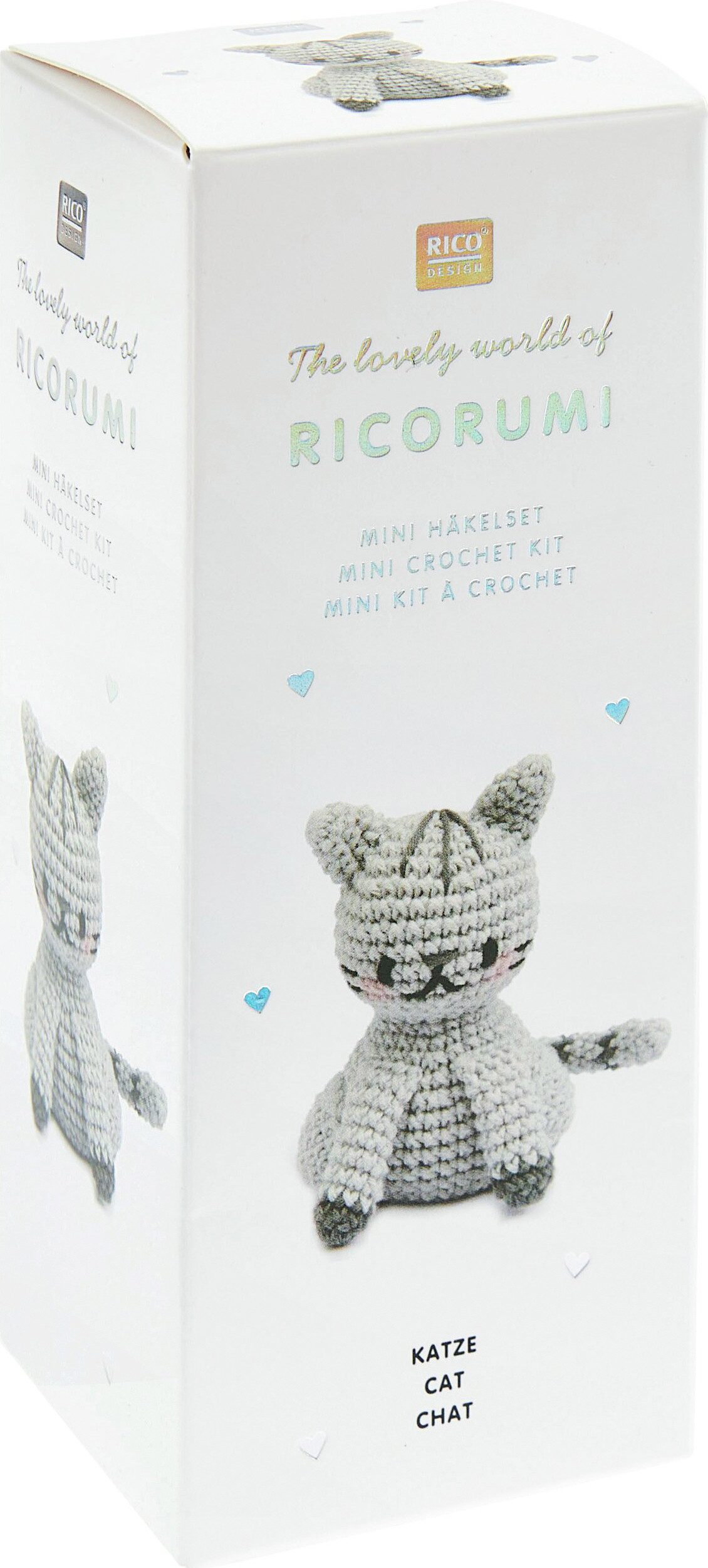 Rico Design Kreativset Mini Easy Häkelset, Komplett-Set