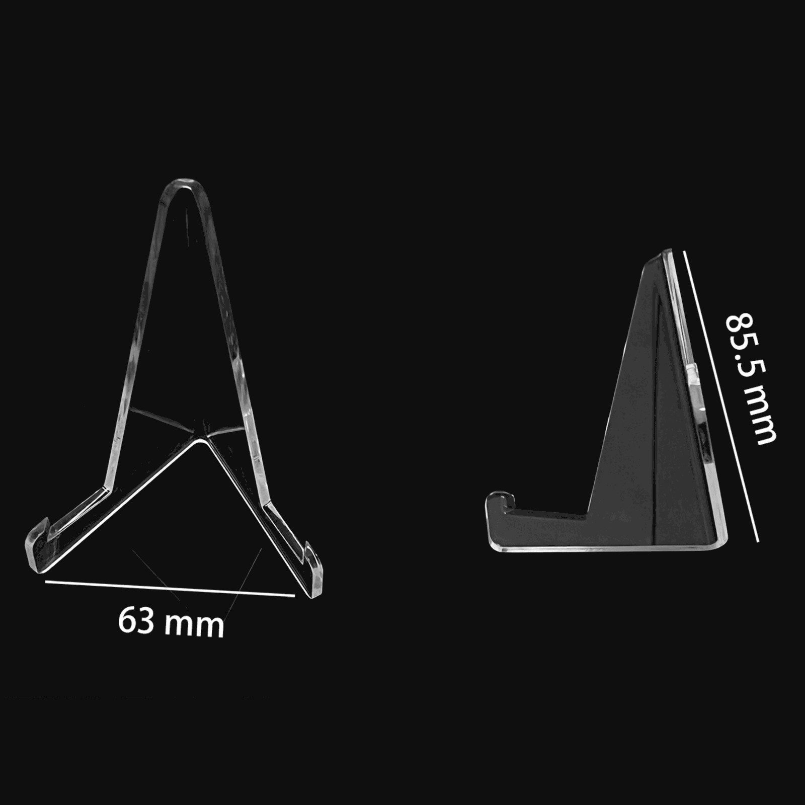 cardcosmos Sammelkarte cardcosmos - Acryl Card Stand Kartenhalter Ständer – Bild 2 von 2