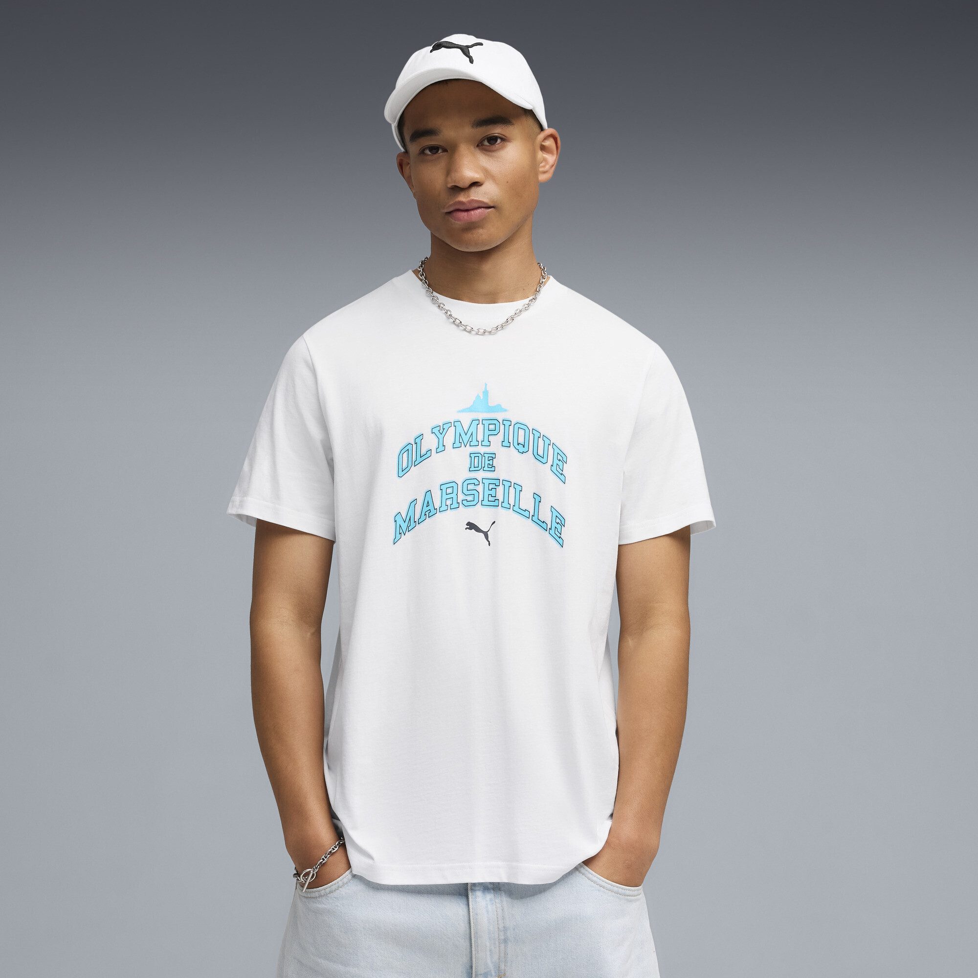 PUMA T-Shirt Olympique de Marseille FtblCulture T-Shirt Herren