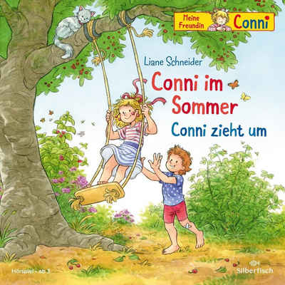 Silberfisch Verlag Hörspiel Conni im Sommer / Conni zieht um (Meine Freundin Conni - ab 3)