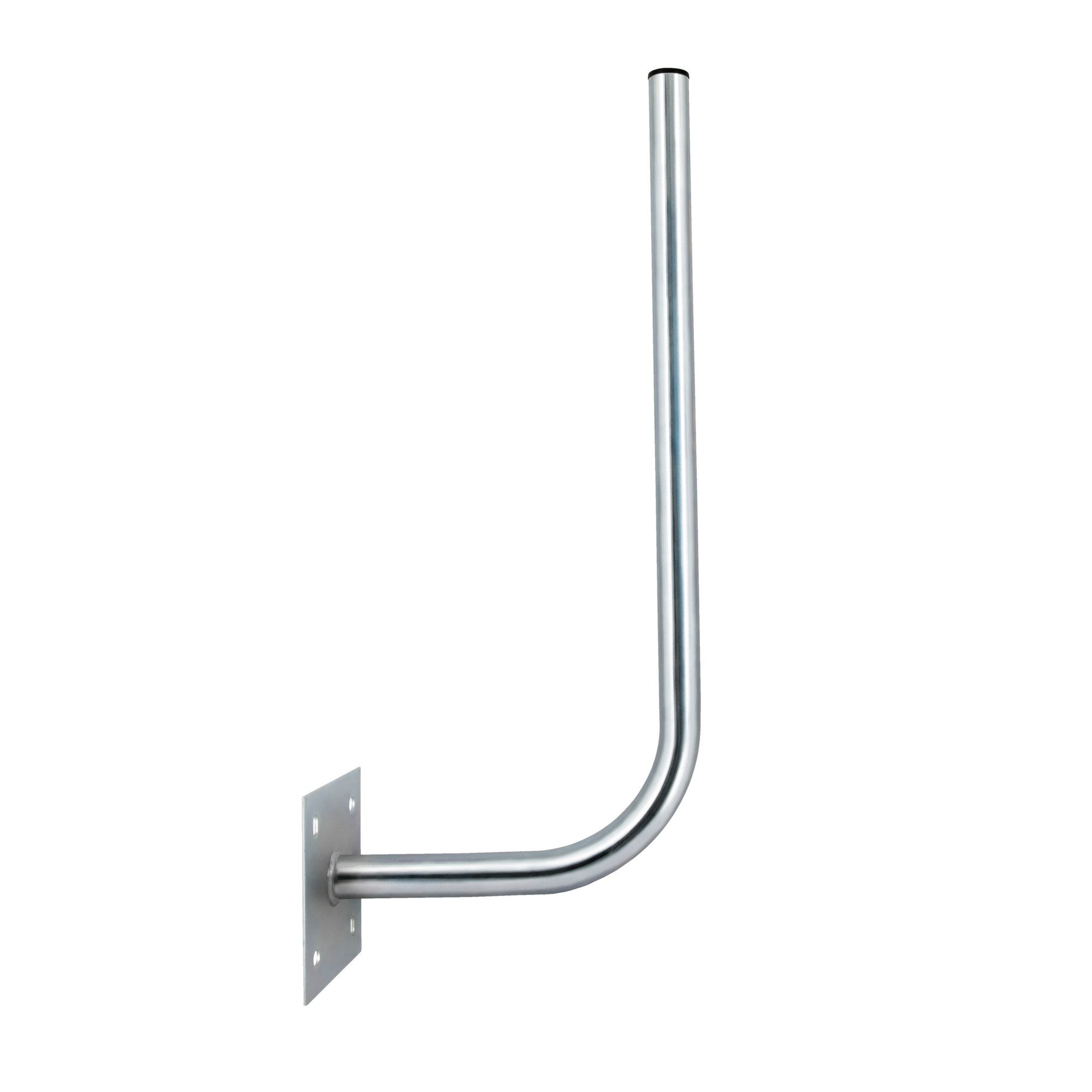 PremiumX SAT-Halterung 30cm Wandhalter 70 cm Mast Stahl verzinkt Wand Montage Halter 38 mm