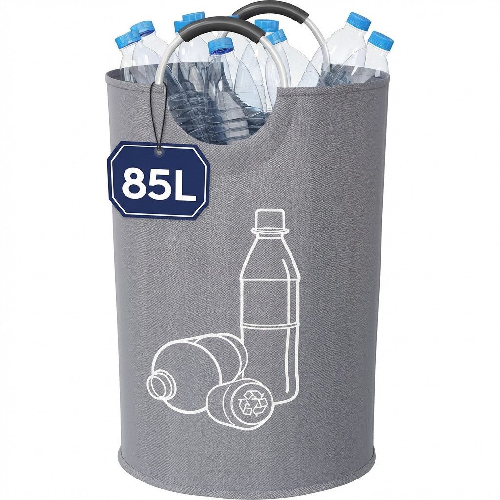 Lifewit Müllsackständer Pfandflaschen Sammelbehälter, Groß Aufbewahrung mit Softgrip-Griff.