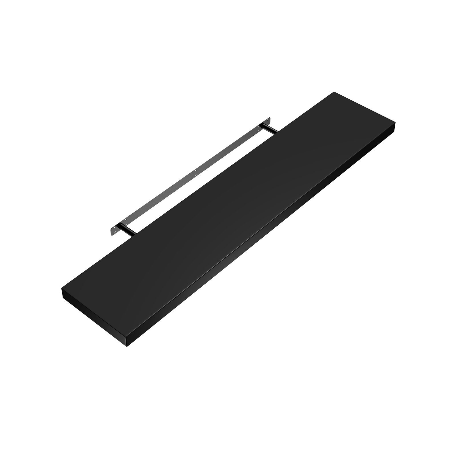 Casaria Wandboard, Schwarz Hängeregal mit Halterung günstig online kaufen