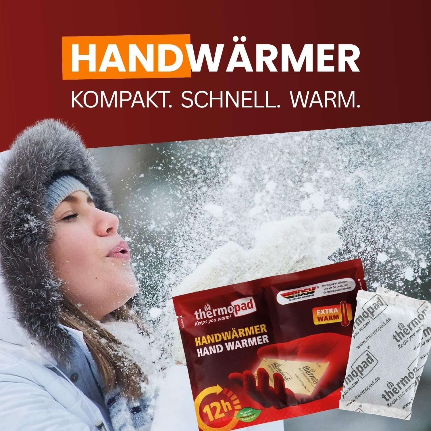 Thermopad Handwärmer THERMOPAD 30x Paar Handwärmer 12 Std Wärme 78010