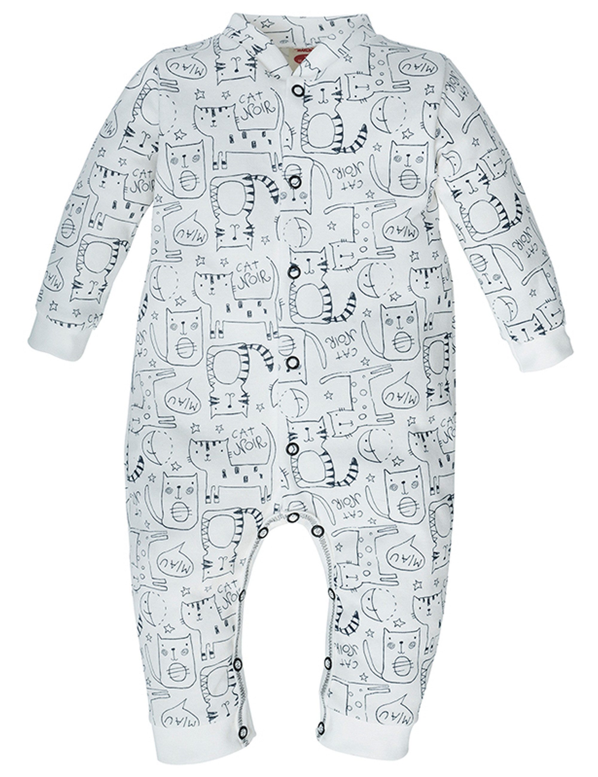 Makoma Strampler Strampler Katze (1-tlg)