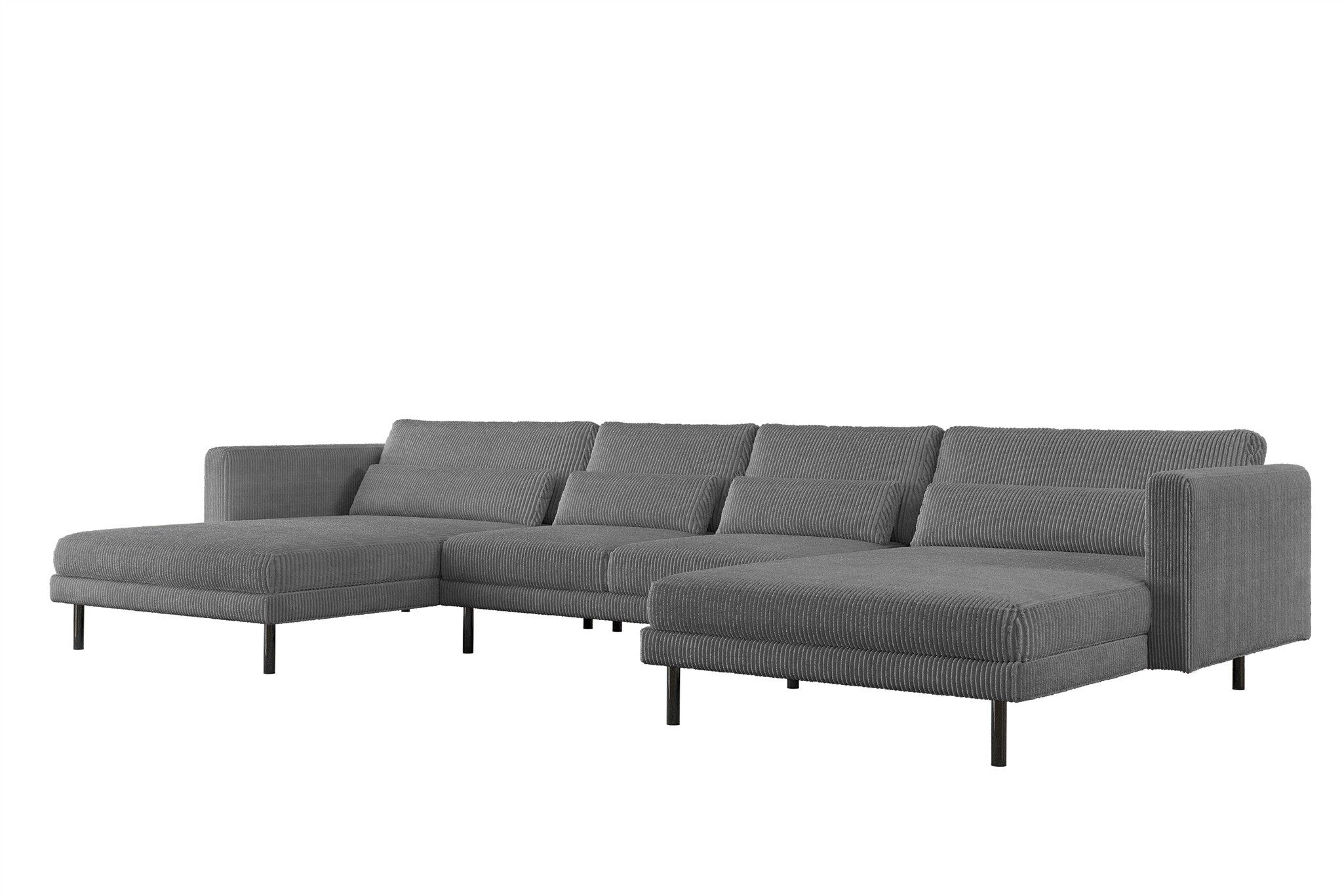 Fun Möbel Wohnlandschaft Sofa in U-Form günstig online kaufen