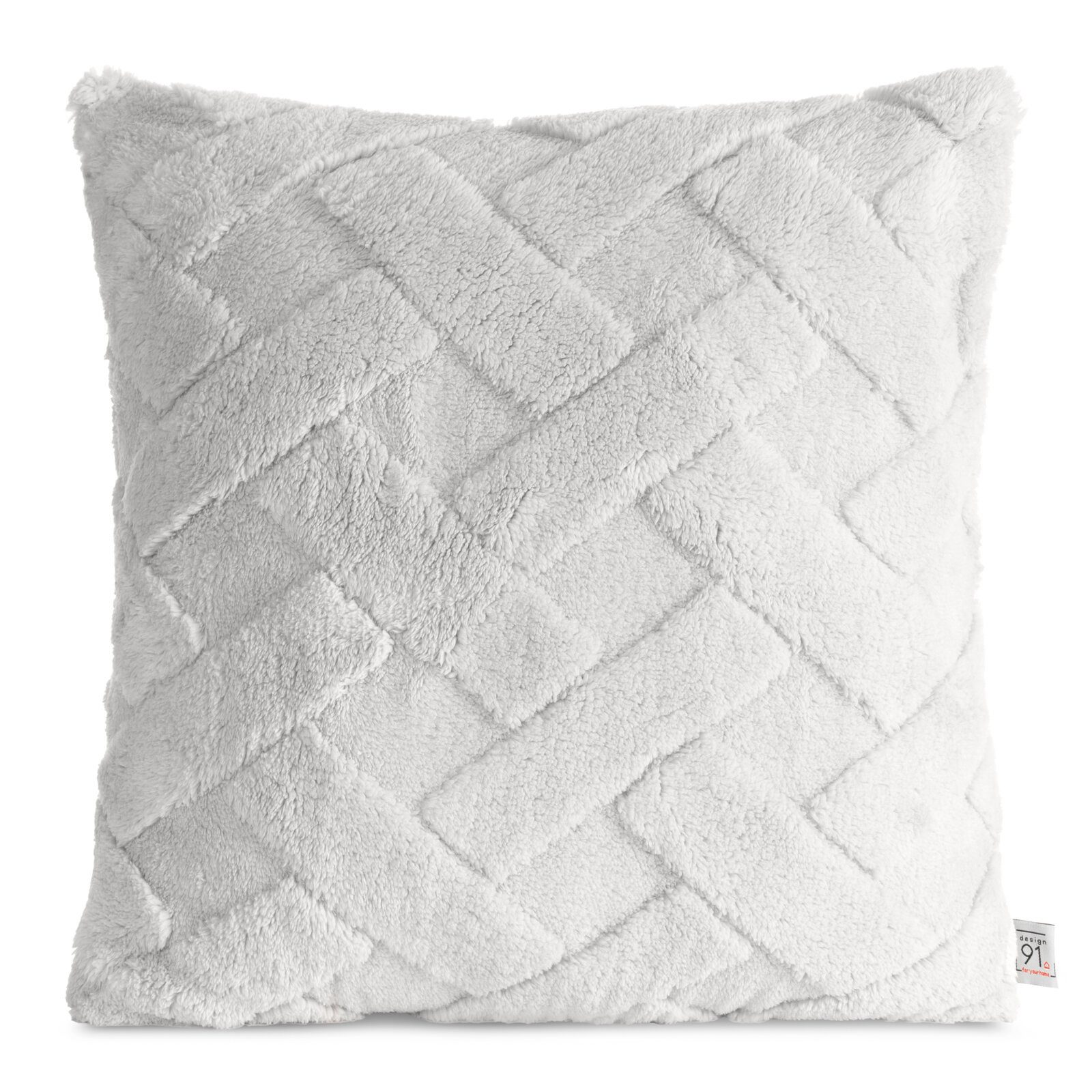 Design91 Kissenbezug Kuschelweiche Kissenhülle CARO
