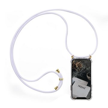 CoolGadget Handykette Handyhülle mit Handyband für Apple iPhone 12 / 12 Pro 6,1 Zoll, Case zum Umhängen Kette Halsband Kordel Hülle für iPhone 12, 12 Pro