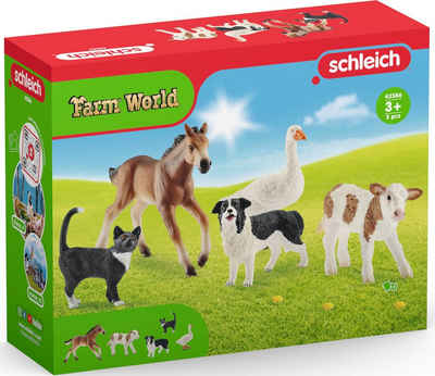 Schleich® Spielfigur FARM WORLD, Tier-Mix (42386), (Set)