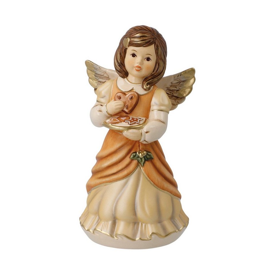 Goebel Weihnachtsfigur Engel Süße Leckereien (1 St), In meisterlicher  Handarbeit gefertigt, Mit viel Liebe zum Detail gestaltet