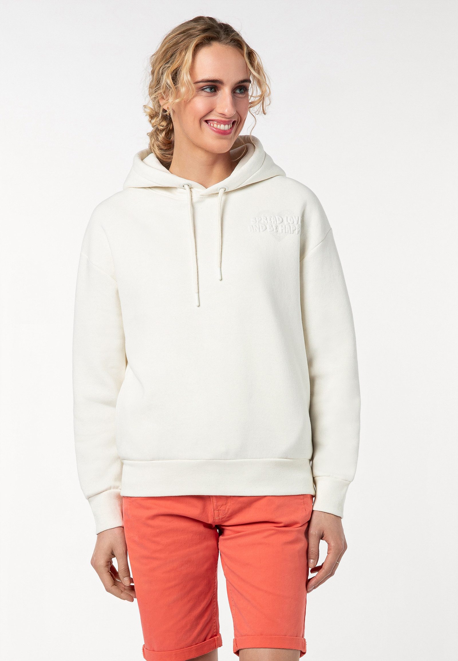 SUBLEVEL Kapuzenpullover Damen Hoodie Kapuzenpullover Alloverprint günstig online kaufen