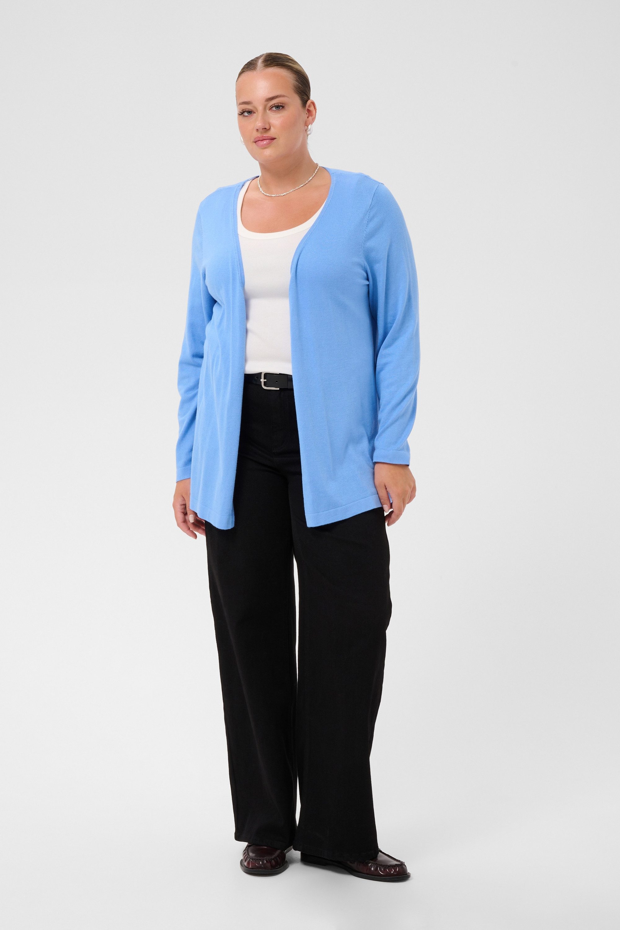 KAFFE Curve Cardigan Strickjacke KCfarsia Große Größen – Bild 2 von 5