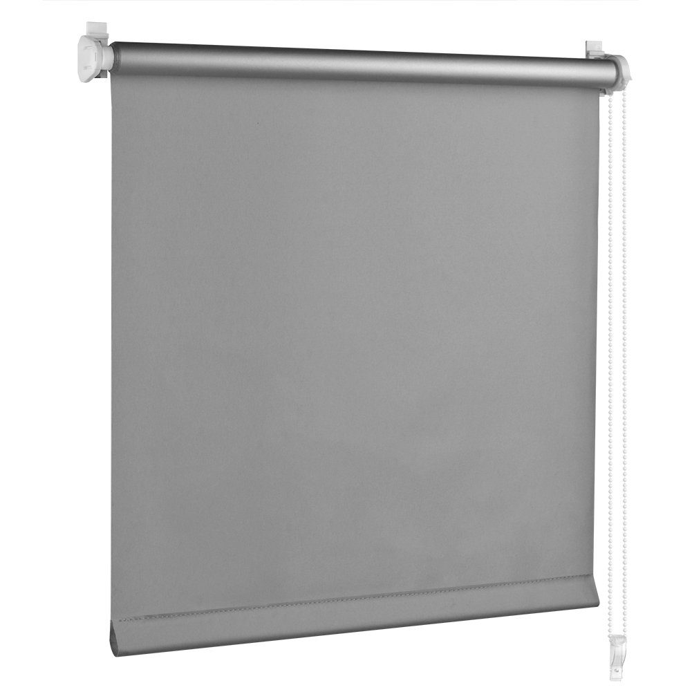Rollo Thermorollo Klemmfix Rollo Verdunkelungsrollo Silberbeschichtung, günstig online kaufen