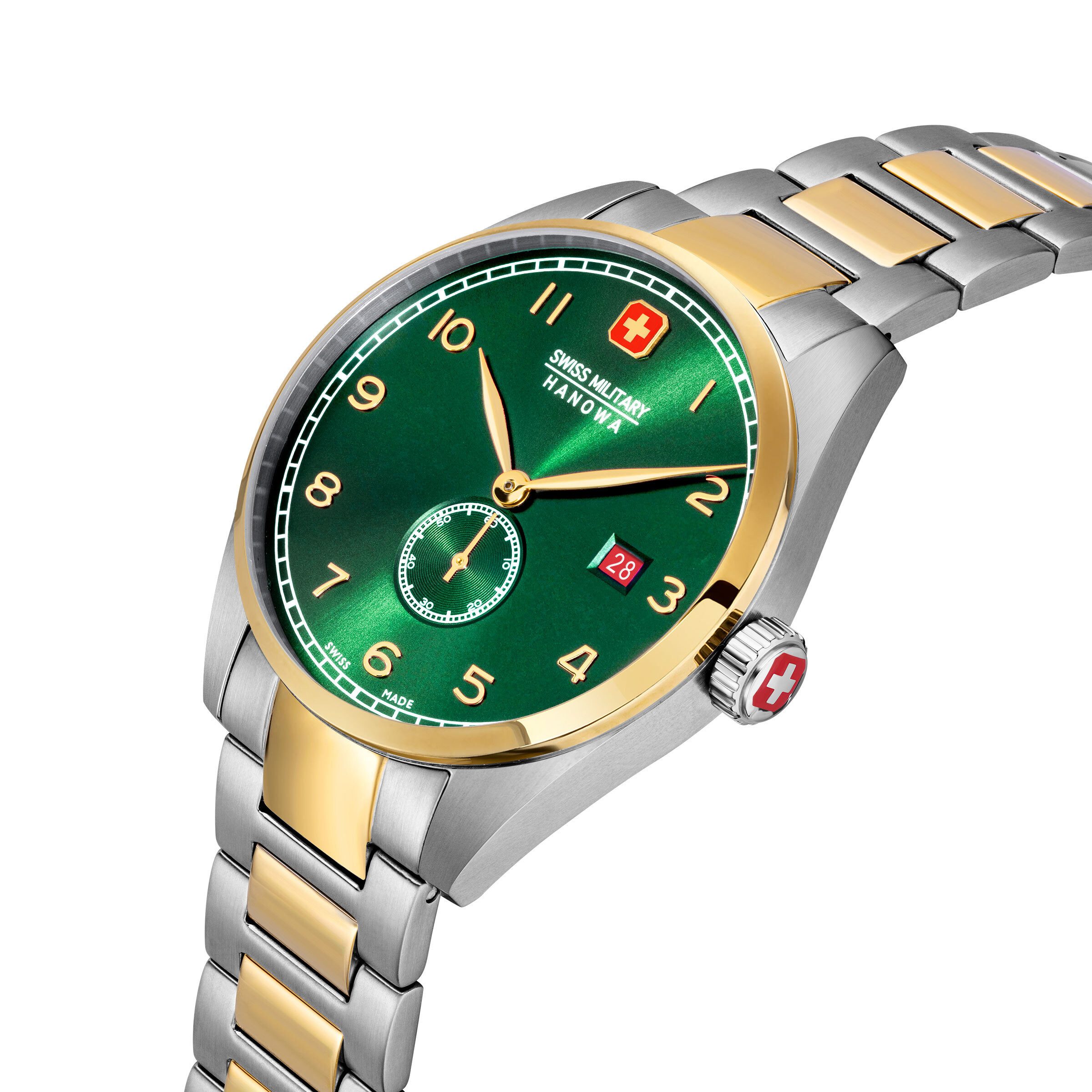 Swiss Military Hanowa Quarzuhr Quarzuhr Herrenuhr 42 Quarz Herren