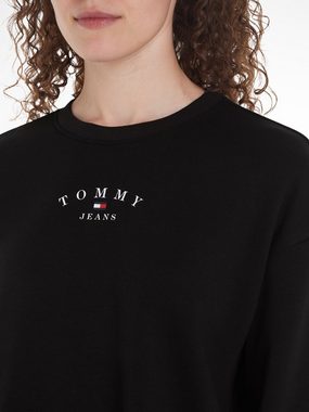 Tommy Jeans Sweatshirt TJW ESSENTIAL LOGO 2 CREW mit Tommy Jeans Flagge