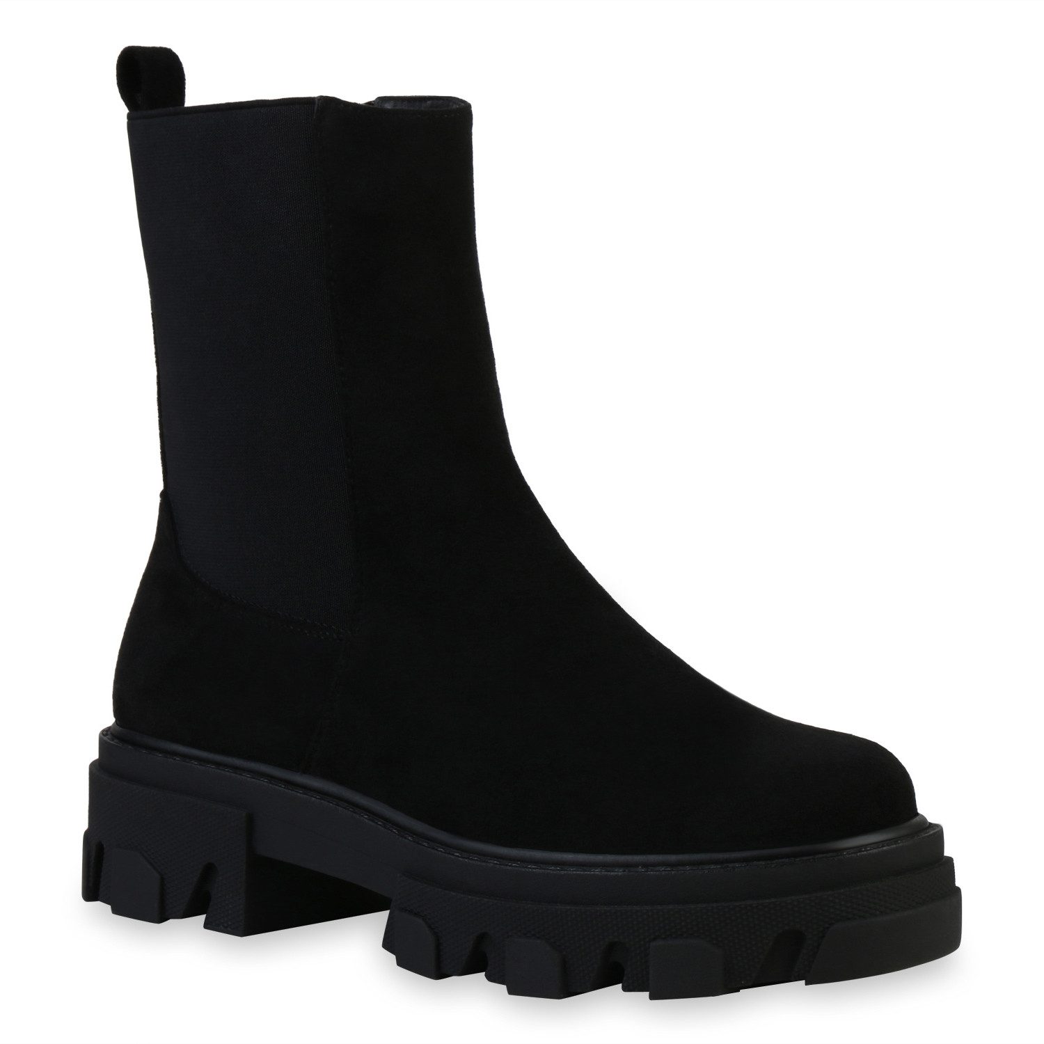 VAN HILL 835598 Plateaustiefelette Bequeme Schuhe