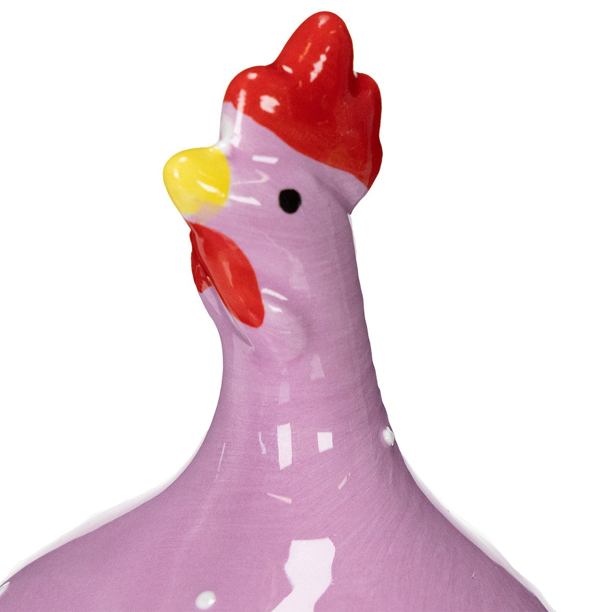 Florists Products Osterhase Keramik Hühnerfiguren Osterdeko für Wohnzimmer und, 4 Stück