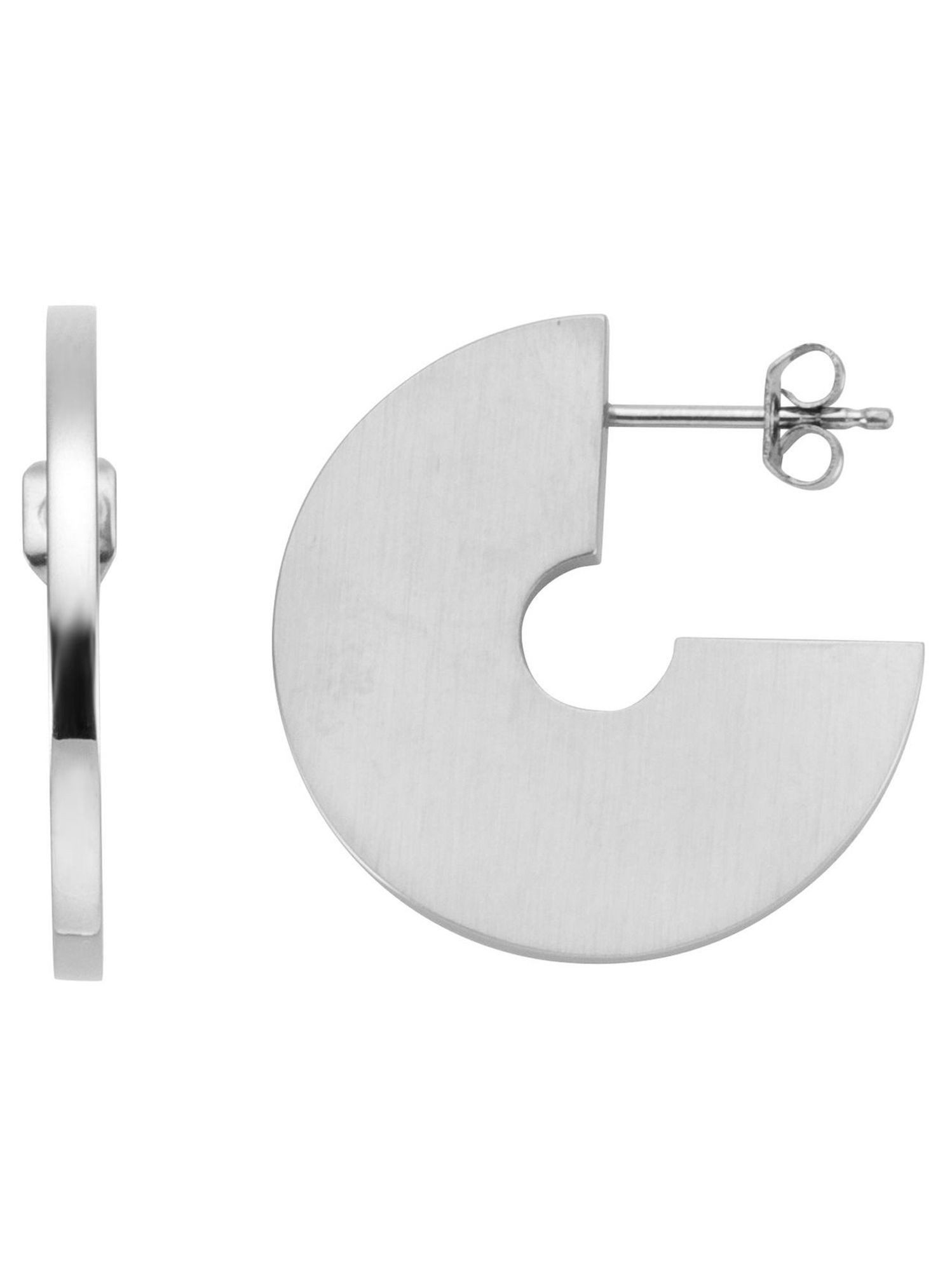 Esprit Paar Ohrstecker ESER00752100, Esprit ESER00752100 Damen Ohrstecker Edelstahl Silber