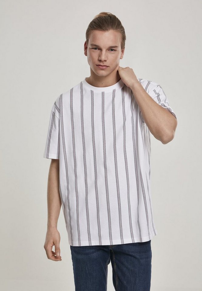 URBAN CLASSICS T-Shirt T-Shirt Heavy Oversized AOP Stripe Tee (1-tlg)