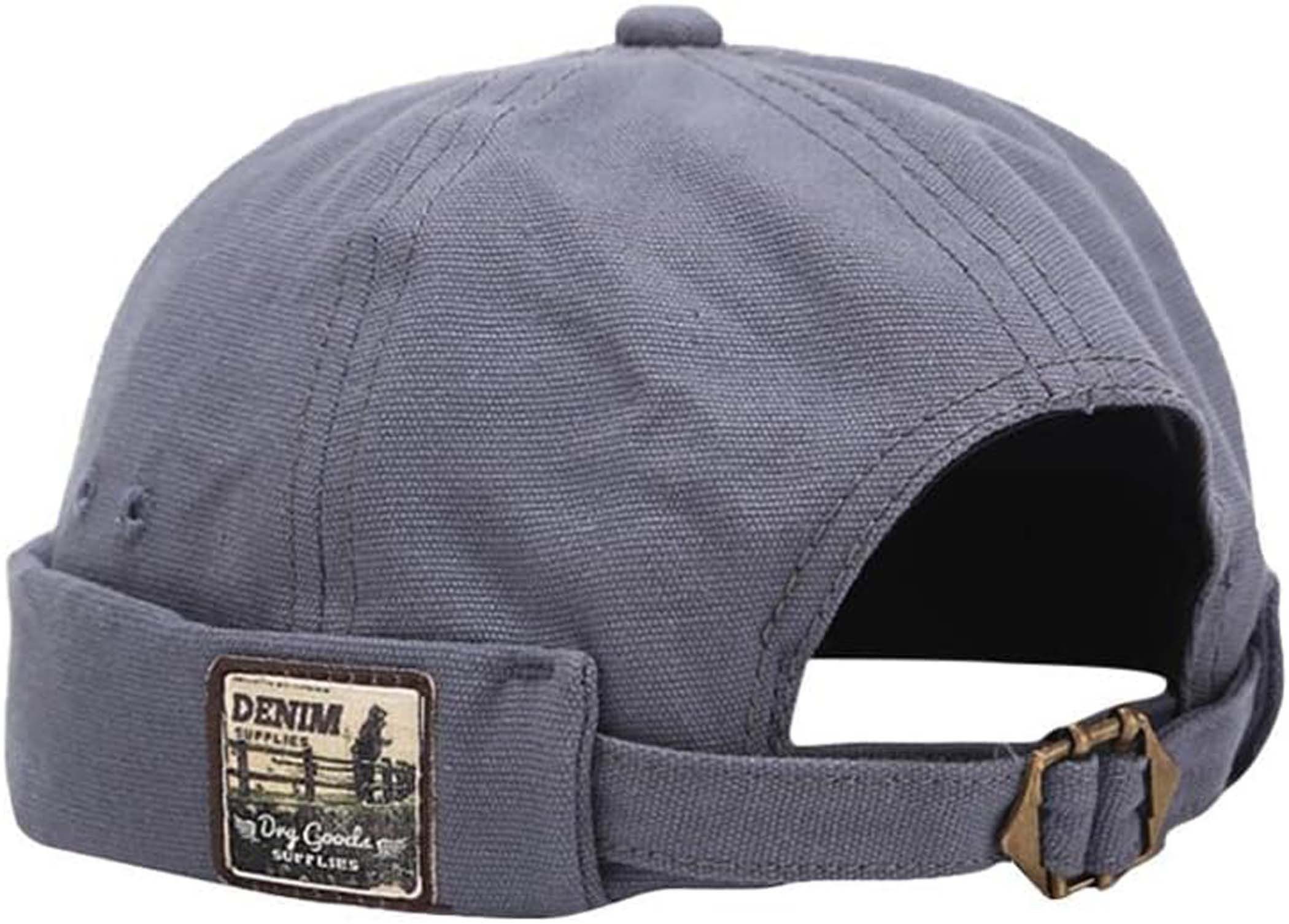 Bextsrack Schirmmütze Docker Cap Baumwolle Kurz Flach Mütze günstig online kaufen