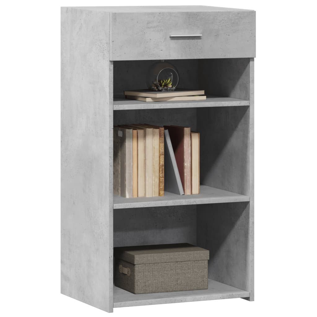 vidaXL Sideboard Sideboard Betongrau 50x42,5x93 cm günstig online kaufen